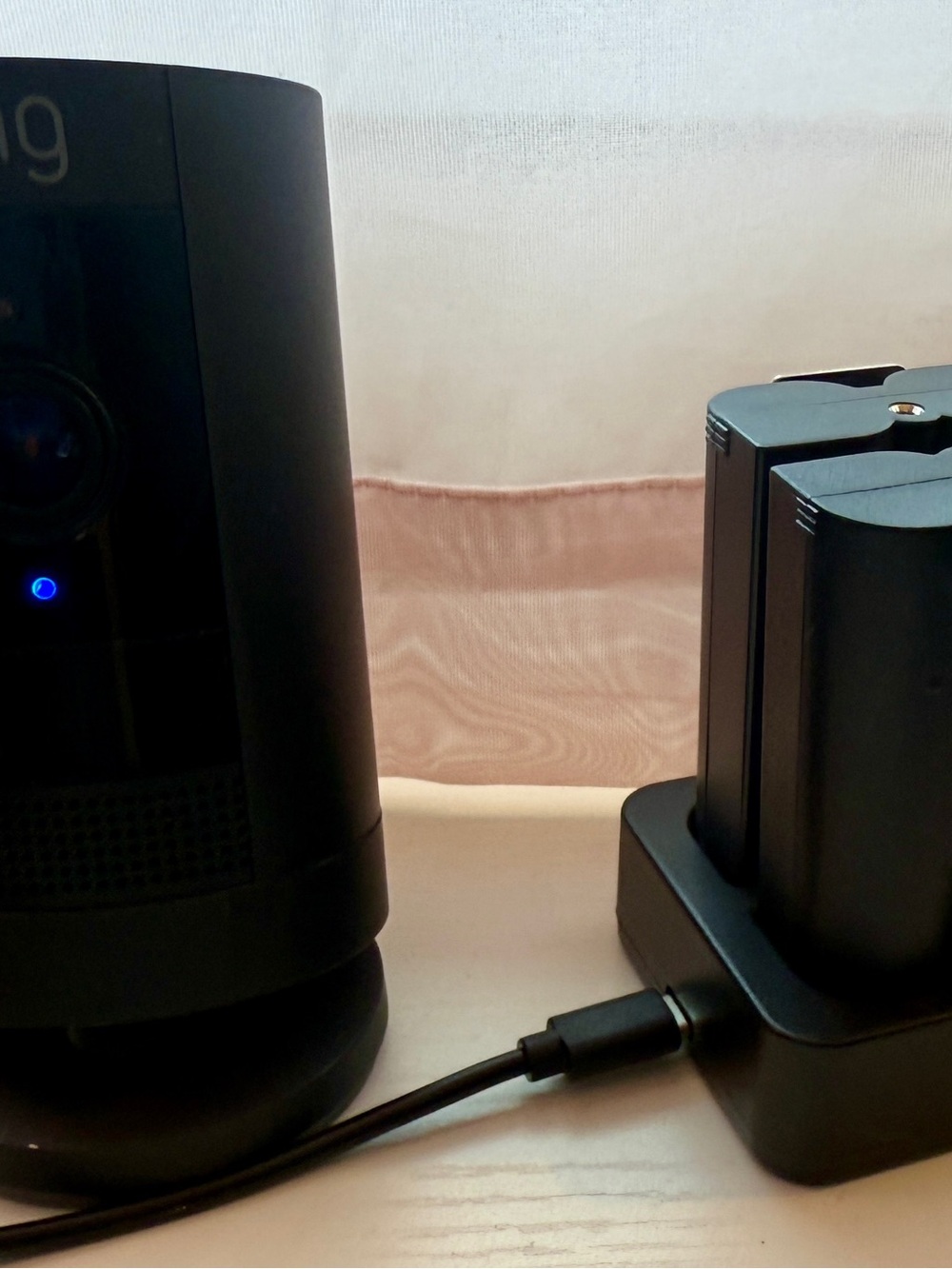 Ring Stick Up Cam Battery (3rd Gen) - Black (Unregistered & Ready)